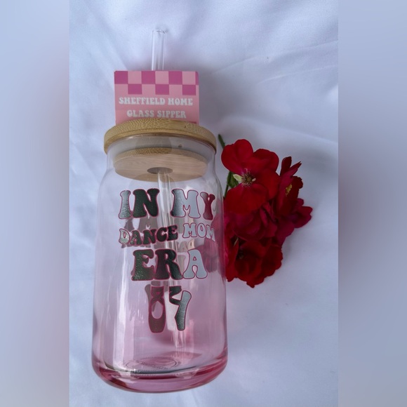 IN MY DANCE MOM ERA  - Custom Glass Tumbler - Picture 6 of 6